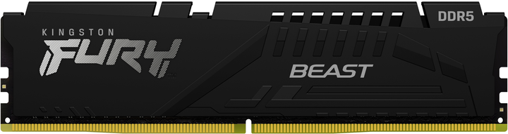 Оперативна пам'ять Kingston Fury DDR5-5600 16384MB PC5-44800 Beast AM5 Black (KF556C36BBE-16) - зображення 1
