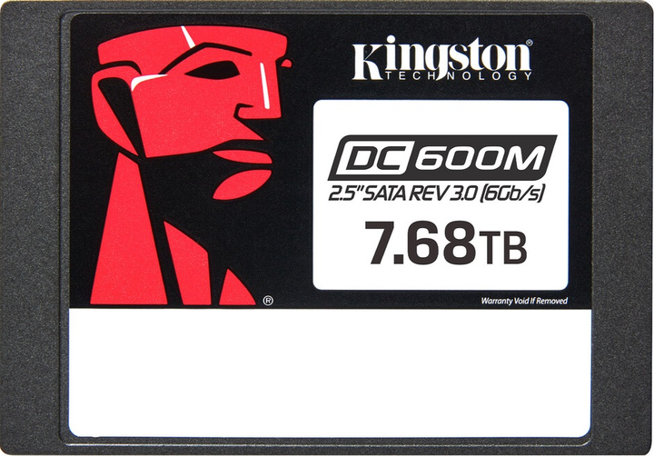 Dysk SSD Kingston Enterprise DC600M 7.68 TB 2.5" SATAIII 3D TLC (SEDC600M/7680G) - obraz 1
