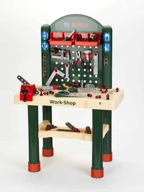Zestaw zabawek Bosch Mini Workshop składający się z 82 części 8461 (4009847084613) - obraz 2