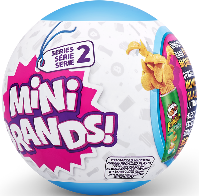 Zestaw gier Zuru Mini Brands Supermarket Surprise figurki w kuli 5 sztuk w asortymencie (77289GQ2) - obraz 2