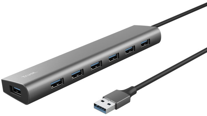 USB-hub Trust HALYX 7-portowy (8713439249675) - obraz 4