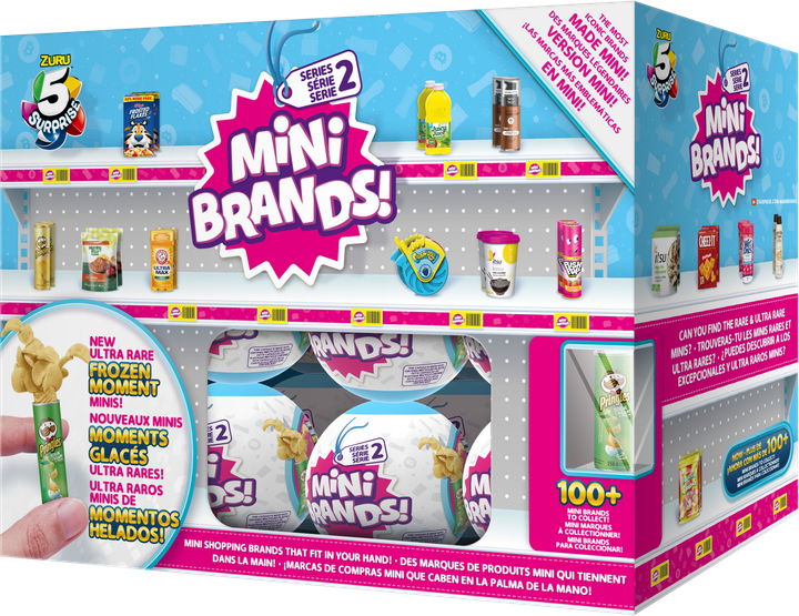 Zestaw gier Zuru Mini Brands Supermarket Surprise figurki w kuli 1 szt (77289GQ2) - obraz 4