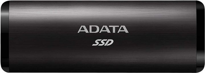 Dysk SSD ADATA SE760 1 TB USB 3.2 Type-C 3D NAND TLC Czarny (ASE760-1TU32G2-CBK) Zewnętrzny - obraz 1