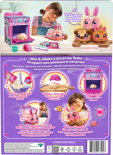 Ігровий набір Moose Cookies Makery Магічна пекарня Сіннабон (MO-23502) - зображення 17