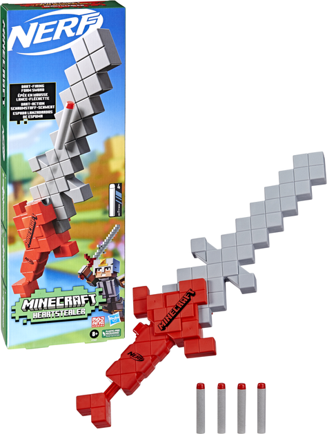 Blaster Hasbro Nerf Minecraft Miecz Heartstealer (5010996126016) - obraz 1