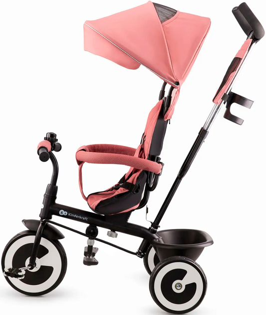 Триколісний велосипед KinderKraft Aston Rose Pink (KRASTO00PNK0000) - зображення 3