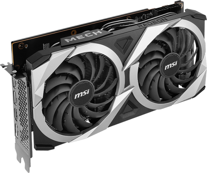 Karta graficzna MSI PCI-Ex Radeon RX 6750 XT MECH 2X 12G V1 12GB GDDR6 (192bit) (2600/18000) (HDMI, 3 x DisplayPort) - obraz 2