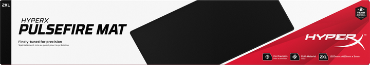 Powierzchnia do gier HyperX Pulsefire Mat 2XL Czarna (4Z7X6AA) - obraz 8