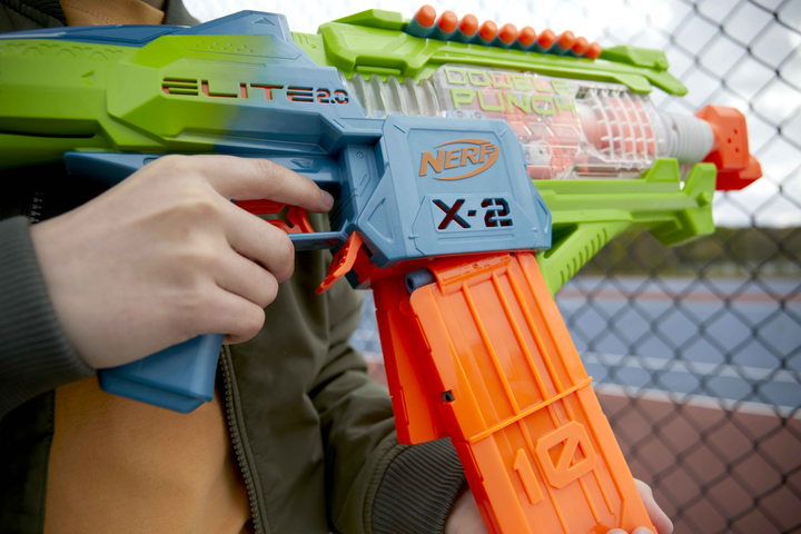 Blaster Hasbro Nerf Elite Double Impact (5010996137319) - obraz 8