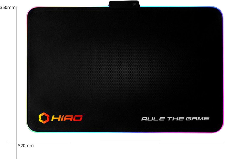 Ігрова поверхня HIRO Apollo Precision 520 x 350 x 3 мм (NTT-APOLLOPR) - зображення 4