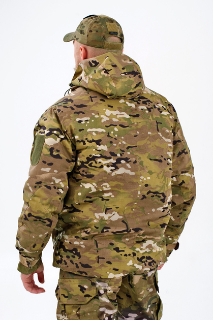 Зимняя военная тактическая куртка-бушлат M11 Камуфляж Мультикам Multicam SPARTAN размер 48 - изображение 2