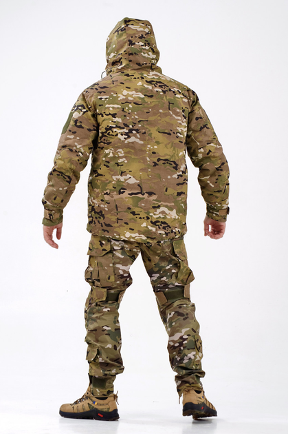 Зимовий комплект військової форми: бушлат тактичний та тактичні штани мультикам Multicam SPARTAN 58 - зображення 2