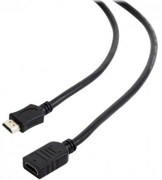 Kabel Cablexpert HDMI męski - HDMI żeński 0.5 m (CC-HDMI4X-0,5M) - obraz 4
