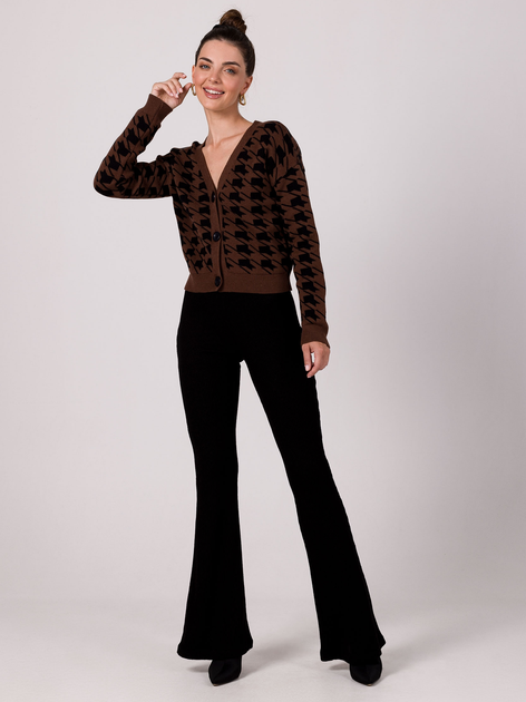 Кардиган жіночий BeWear BK104 S/M Коричневий (5905563715604) - зображення 3