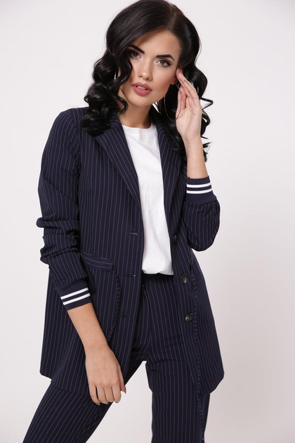 Костюм синий в полоску Tess Dress 42 от продавца: ЦЕ НАШЕ – в интернет ...