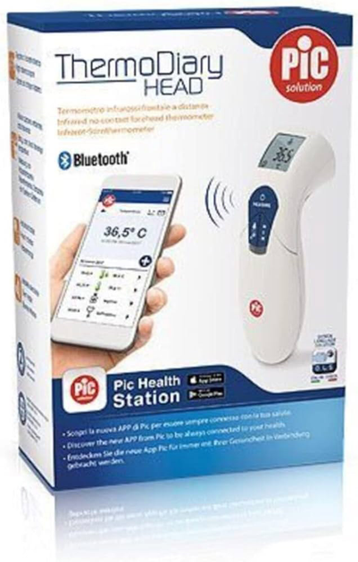 Бесконтактный инфракрасный термометр Pic Solution Thermodiary Head Thermometer (8058664128334) - изображение 4