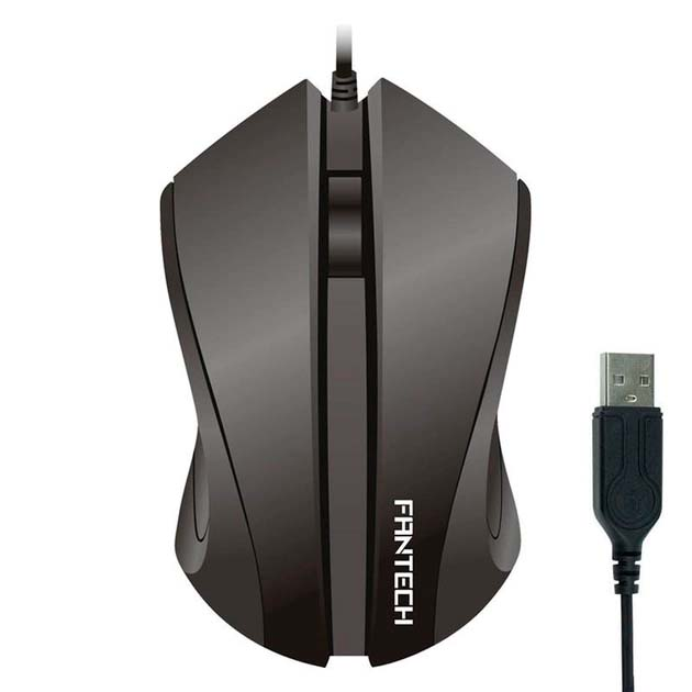Миша дротова Fantech T533 1200DPI USB Ігрова 1.8M для ПК/ноутбука Чорний - изображение 1