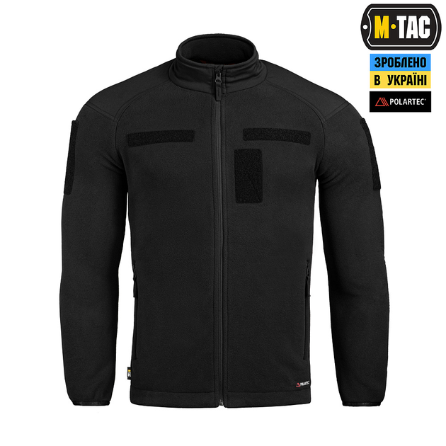 M-Tac куртка Combat Fleece Polartec Jacket Black 2XL/R - зображення 2