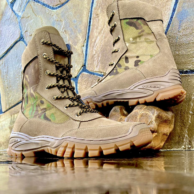Демисезонные Берцы Тактические Ботинки Мужские Кожаные 43р (28 см) DSD-000017-RZ43 - изображение 2