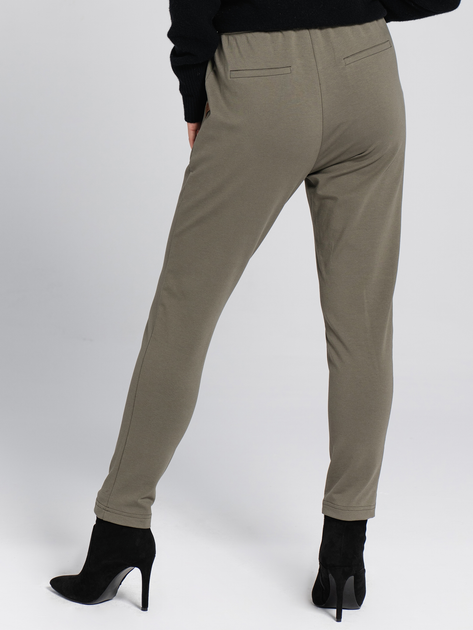 Spodnie regular fit damskie Look Made With Love Look 415 L/XL Oliwkowe (5903999312480) - obraz 2