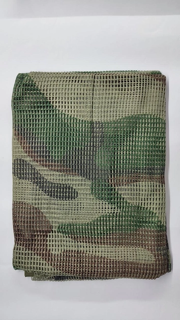 Маскувальний шарф-сітка камуфляж Снайперський (тактичний) 185×90 Вудленд - зображення 2