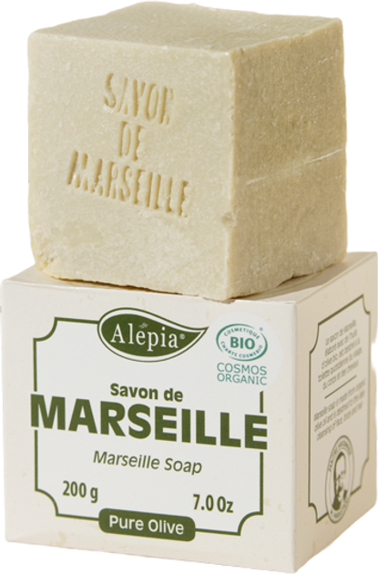 Stałe mydło Alepia Marseilles Bio 100% Olive 230 g (3700479109576) - obraz 2