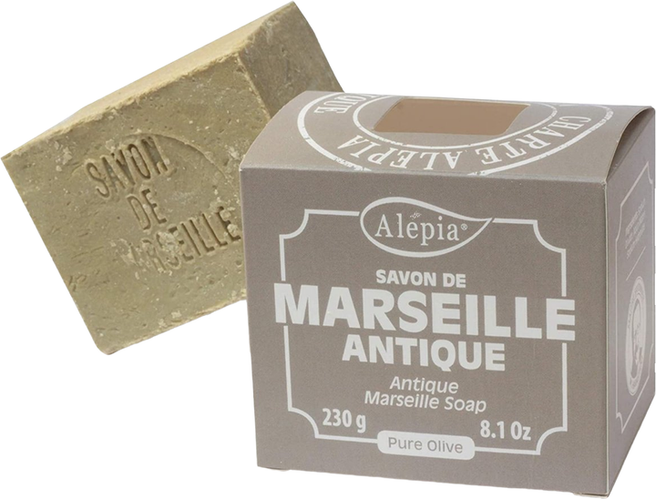 Stałe mydło Alepia Marseilles Antique 100% Olive 230 g (3700479109569) - obraz 1