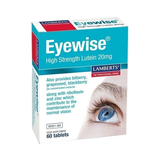 Дієтична добавка Lamberts Eyewise 60 таблеток (5055148410308) - зображення 1