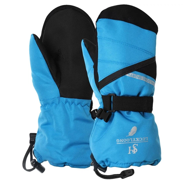 Варежки горнолыжные детские Zelart Luckyloong Action Act 8778 размер M-L (5-8 лет) Light Blue-Black - Фото 1 Варежки горнолыжные детские Zelart Luckyloong Action Act 8778 размер M-L (5-8 лет) Light Blue-Black - изображение 1