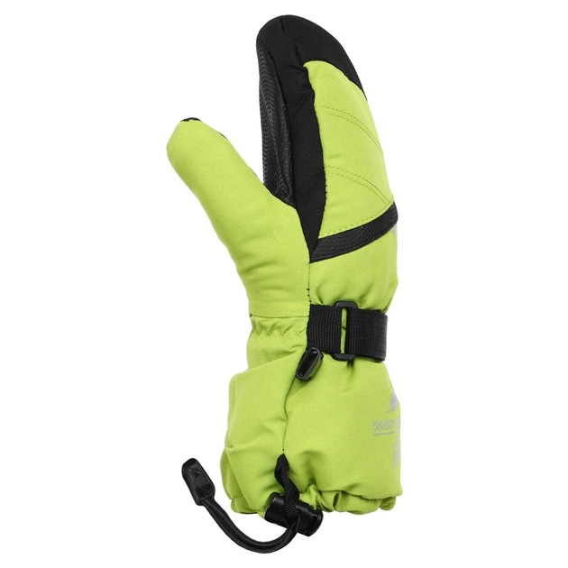 Варежки горнолыжные детские Zelart Luckyloong Action 8778 размер M-L (5-8 лет) Green-Black - изображение 2