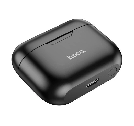 Навушники бездротові Hoco EW34 Full true wireless BT headset Black - Фото 2 Навушники бездротові Hoco EW34 Full true wireless BT headset Black - изображение 2