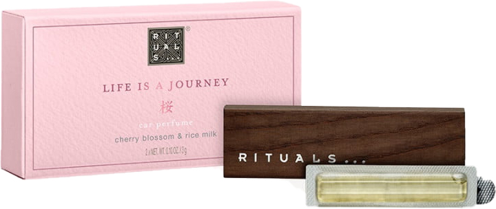 Aromatyzator do samochodu Rituals The Ritual Of Sakura Life is a Journey Car Perfume 2 x 3 g (8719134149593) - obraz 2