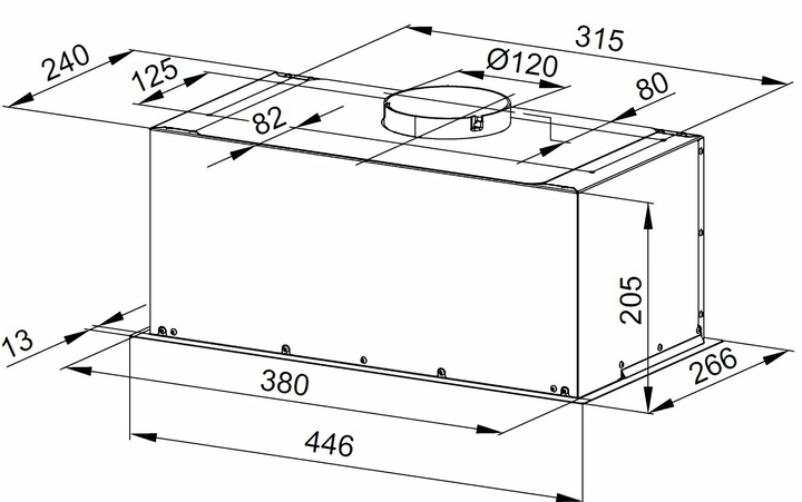Okap kuchenny MPM 45-OW-05 - obraz 5