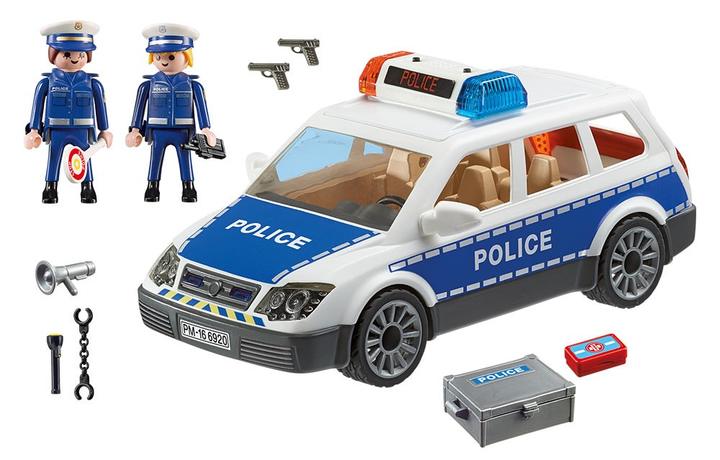 Zestaw konstrukcyjny dla dzieci Playmobil Samochód policyjny (4008789069207) - obraz 1