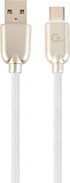 Kabel Cablexpert USB - USB Type-C 1 m Biały (CC-USB2R-AMCM-1M-W) - obraz 1