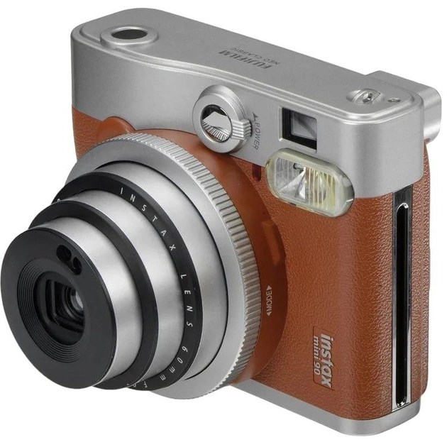 Камера моментального друку Fujifilm Instax Mini 90 Brown - зображення 2