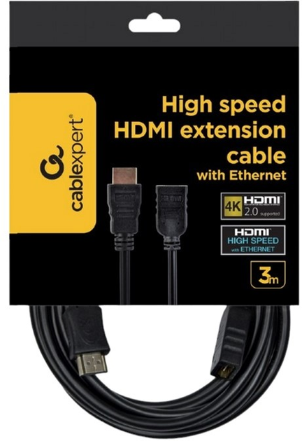 Cable Extensión HDMI M/H 1,8m Cablexpert