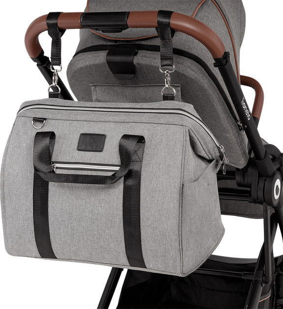 Сумка для мам Lionelo Ida Grey Concrete (5903771700818) - зображення 6