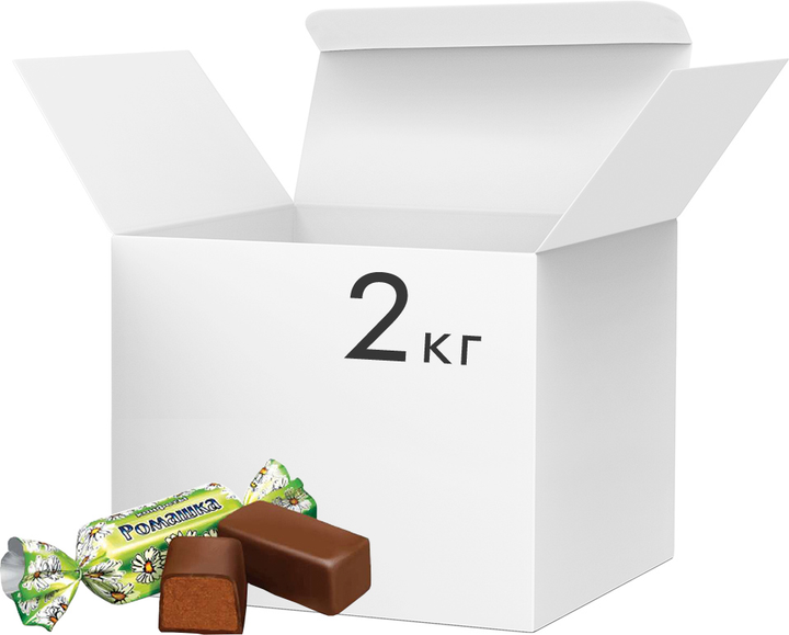 Цукерки глазуровані Roshen Ромашка 2 кг (4823077604478) – купити в ...