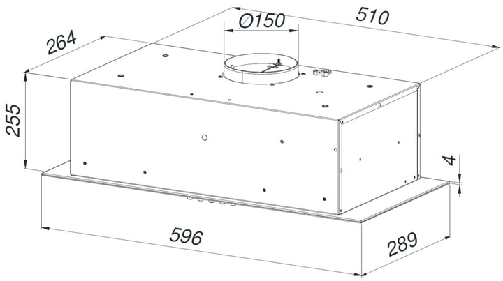 Okap kuchenny Maan Ares 60 soft touch (AGDMA2OKA0065) - obraz 4
