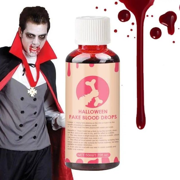 Имитация крови на Хэллоуин, искуственная кровь купить в магазине slep-kostroma.ru