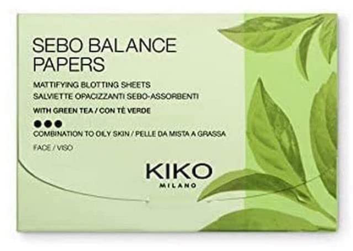 Chusteczki matujące Kiko Milano Sebo Balance Papers 100 szt (8025272647625) - obraz 1