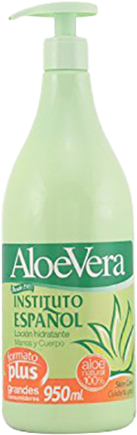 Balsam do ciała Instituto Español Aloe Vera Lotion 950 ml (8411047143278) - obraz 1