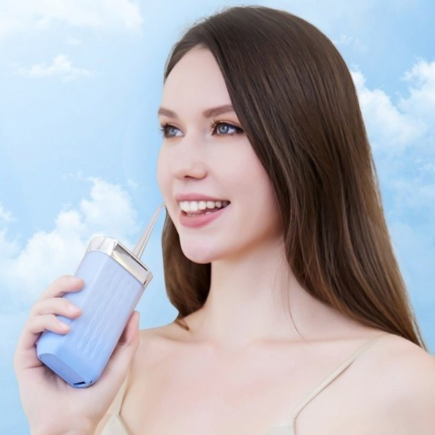 Портативный ирригатор для чистки зубов, десен и полости рта Power-floss Shining Ipx7 LY-314 - изображение 7
