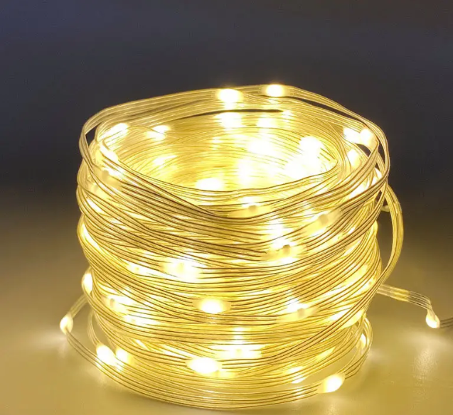 Уличная светодиодная гирлянда Большие Капли Росы CC18200-T300, 300 LED, 30 м, 8 режимов свечения, теплый - Фото 5 Уличная светодиодная гирлянда Большие Капли Росы CC18200-T300, 300 LED, 30 м, 8 режимов свечения, теплый - изображение 5