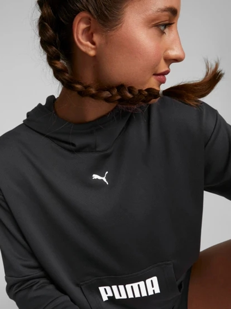 Худі жіноче Puma Train All Day Hoodie 52234701 M Чорне (4065449197342) - зображення 4