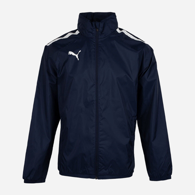 Wiatrówka męska Puma Team Liga All Weather Jacket Peacoat 65724506 XL Granatowa (4063699414066) - obraz 1