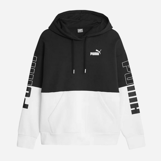 Худі жіноче Puma Power Colorblock Hoodie Fl 67602301 XL Різнокольорове (4099683719336) - зображення 2