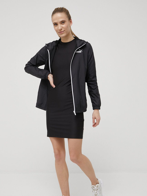 Kurtka wiatrówka damska Puma Ess Solid Windbreaker Black 84749401 L Czarna (4064535452358) - obraz 3