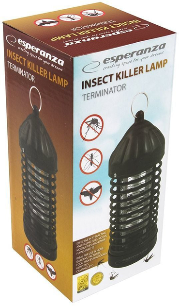 Lampa owadobójcza Esperanza EHQ005 Insect Killer Lamp Terminator (5901299954218) - obraz 3